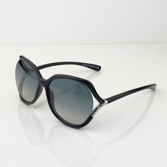 New TOM FORD Anouk Butterfly Black Sunglasses - Picture 6 of 16